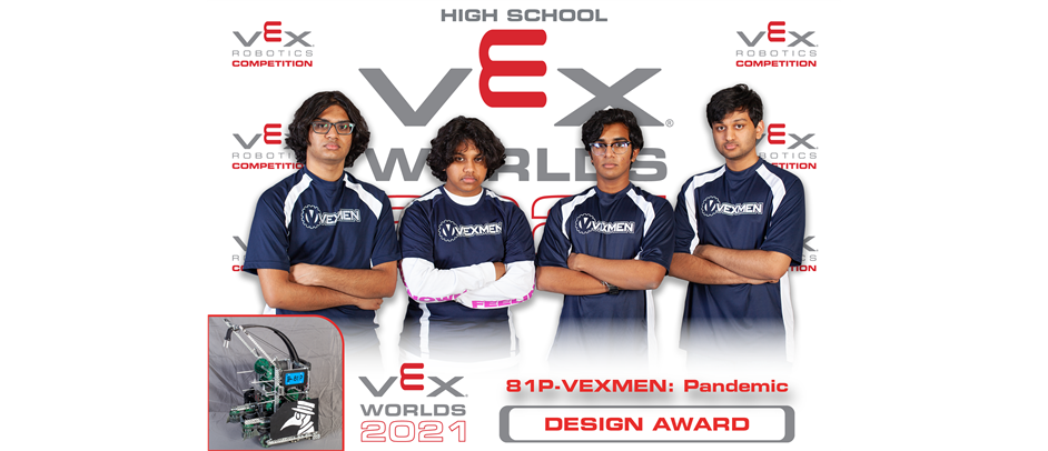 2021 VEX WORLDS VRC High School Design Award
