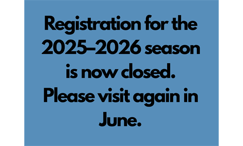 2025-26 Season Registration